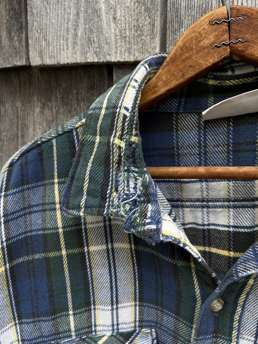 数量限定価格!! 【XL-Tall】90s Five Brother Flannel Shirt トップス