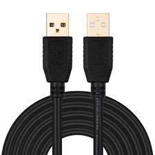USB A to A Male Cable 30Ft, USB to USB Cable USB Male to Male Cable Double En...