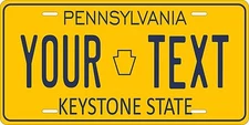 Pennsylvania 1977-82 Personalized Custom License Plate Car Motorcycle Bike