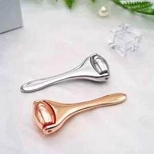 Metal Eye Cream Applicator Cool Facial Roller Massager Mini Ice Roller