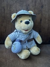 Walt Disney World Winnie The Pooh Camping Safari Plush 11" Canteen Gift