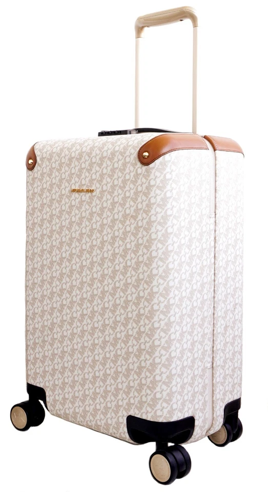 Michael Kors Tasche Reisekoffer Travel Empire SM Hardcase Trolley Vanilla 360° - Bild 3 von 4