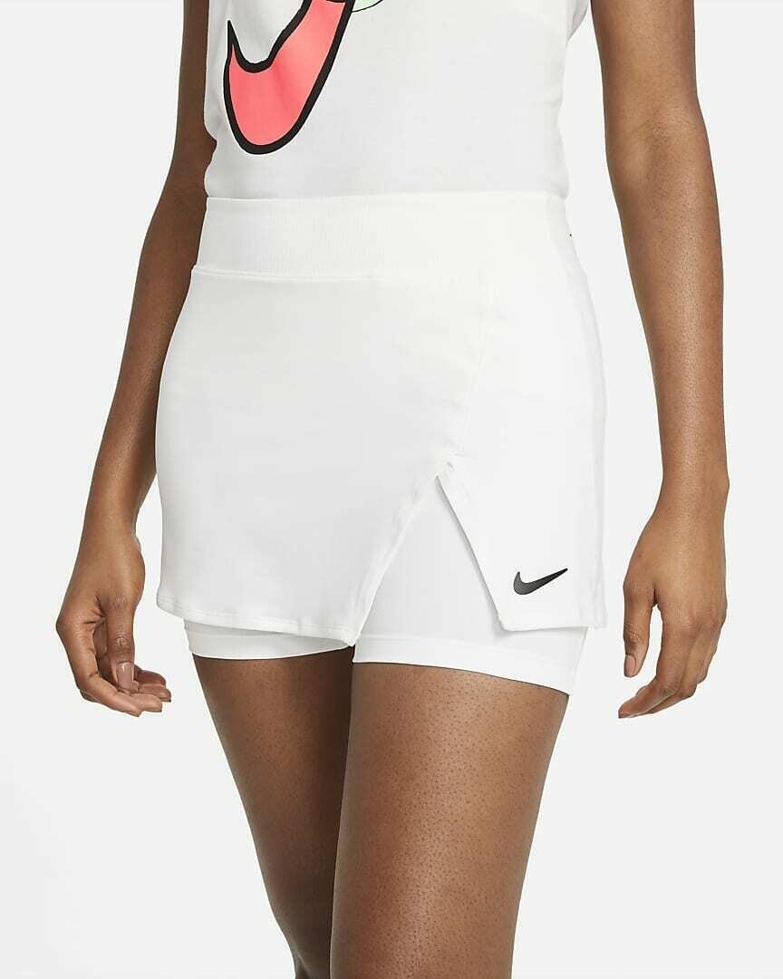 NIKE COURT VICTORY 2in1 TENNIS SKIRT SIZE M (CV4729 100) WHITE