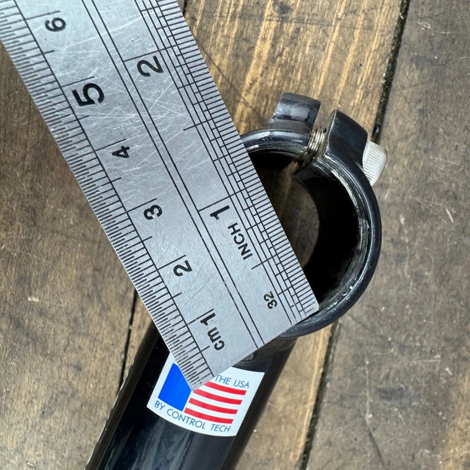 Vintage Control Tech Stem 1 1/4 in Threadless USA 135 mm Neck 90s MTB 1 1/4" - Image 4 of 4