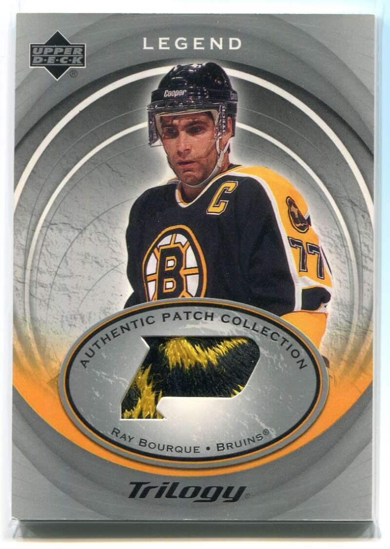 2003-04 Upper Deck Trilogy Authentic Patches ap15 Ray Bourque Patch