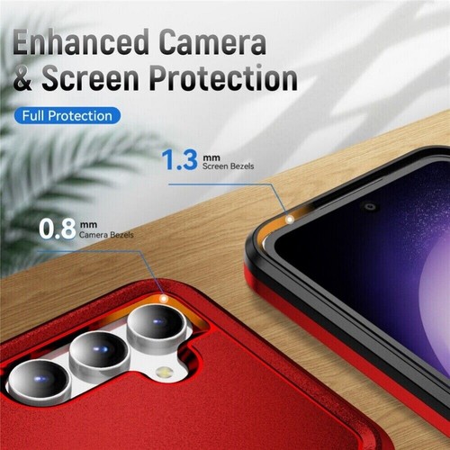 Shockproof Heavy Duty Case Cover For Samsung S25 S24 FE S23 S22 S21 Ultra Plus - Picture 37 of 69