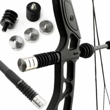 Compound Bow Riser Stabilizer Archery Shock Absorber Dampener Balance Bar Hunt