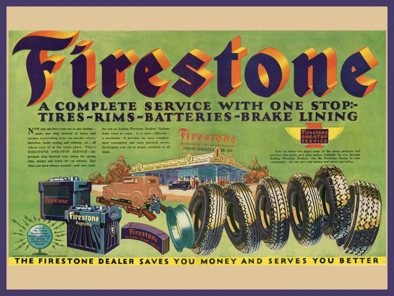 Firestone Advertising for sale | eBay