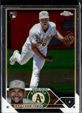 2023 Topps Chrome Update #USC180 Garrett Acton