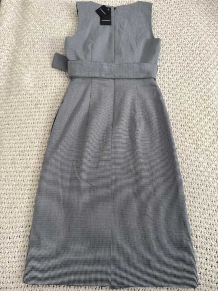 Vestido Club Monaco Talla 00 Pritha Bata Azul Foto 4 de 4