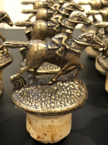 Blanton's Bourbon Bottle Cork Stopper/Top Horse & Jockey - Letter “T”