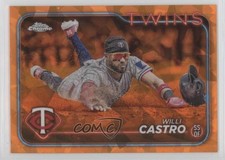2024 Topps Chrome Sapphire Edition Orange /25 Willi Castro #285 6ns