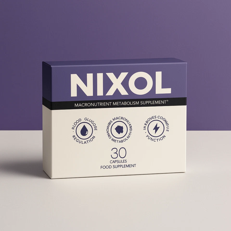 NIXOL Macronutrient Metabolism Supplement 30 Capsules - Image 4 of 4