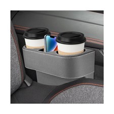 Car Seat Gap Filler Organizer Auto Console Side Storage Box with Cup Holder