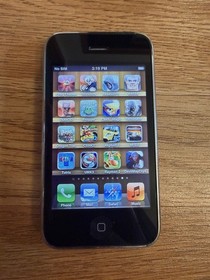160 Games Apple iPhone 3GS 32GB White AT&T Rare Games Voltron Resident Evil