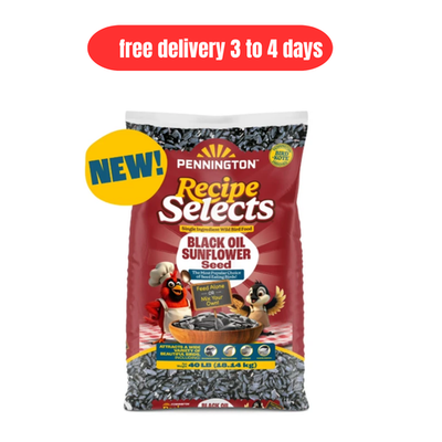 #ad Select Black Oil Sunflower Seed Wild Bird Feed 40 lb. Bag $29.99
