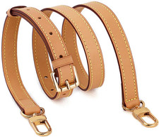 Vachetta Leather Crossbody Strap for SPEEDY L V Handbag Replacement Shoulder ...