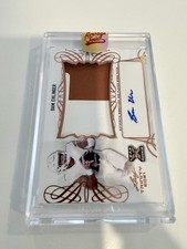 2021 Leaf Trinity Sam Ehlinger Rookie Auto Patch PA-SE51 Texas Colts Broncos