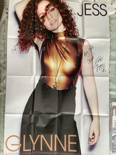 Signed Jess Glynne Music Poster (Dedicated)