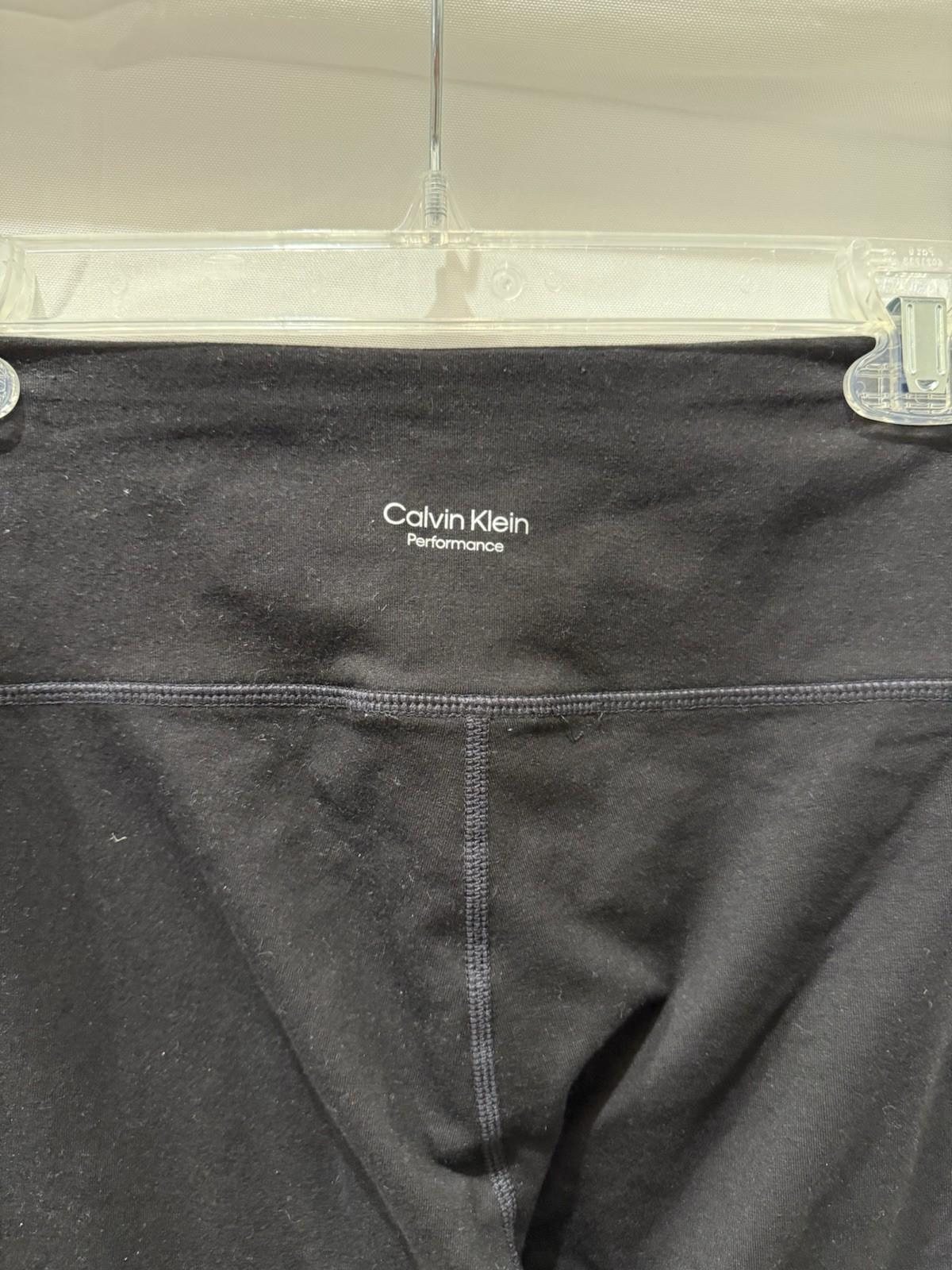 Calvin Klein Performance High Waist 7/8 Tight Legging Logo Black XS NEW! thumbnail 9