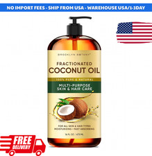 Fractionated Coconut Oil 16oz 100 Pure Carrier Oil for Skin  Hair.