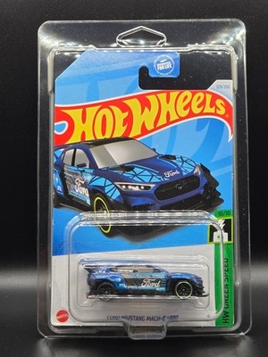 Hot Wheels Treasure Hunt Ford Mustang Mach-E 1400 #129 Green Speed 10/10
