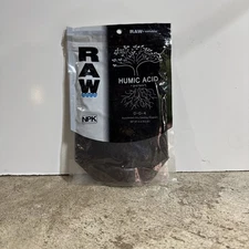 NPK RAW Humic Acid 8 oz - 59% Humic Acid - A MUST HAVE FOR SERIOUS GROWERS!