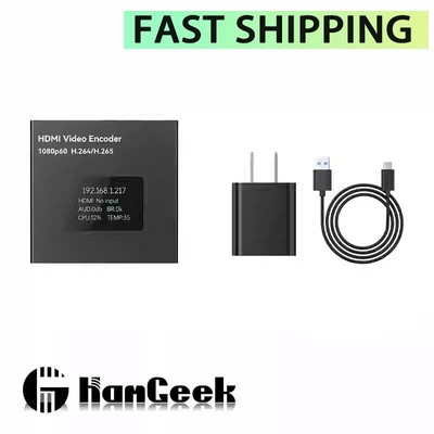 MiniENC1 HDMI-compatible Streaming HD 1080P60 H.264/H.265 Video Encoder