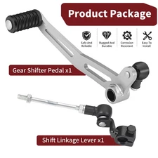 Shift Lever Gear Shifter Pedal For Kawasaki Ninja 400 500 EX400 Z400 ER400 ER500