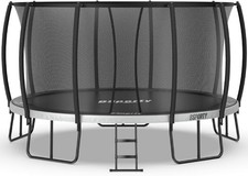 Trampoline Outdoor 10FT 14FT 16FT W/ Enclosure,5 Reinforced U-Shaped Legs