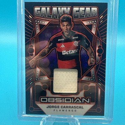 2025-26 Obsidian Jorge Carrascal #GG-JC Galaxy Gear Patch /175 Flamengo