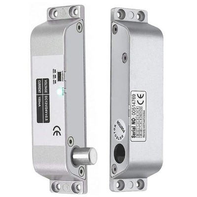 JASAG DC12V Electric Mortise Lock, Fail Safe Mode with Adjustment Time Delay,...