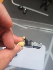 Lego Star Wars Darth Vader & Emperor Palpatine Minifigures Cracked. 