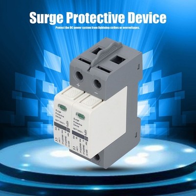Protective Device 2P Voltage Protection Arrester Protector 20 40KA 500VDC