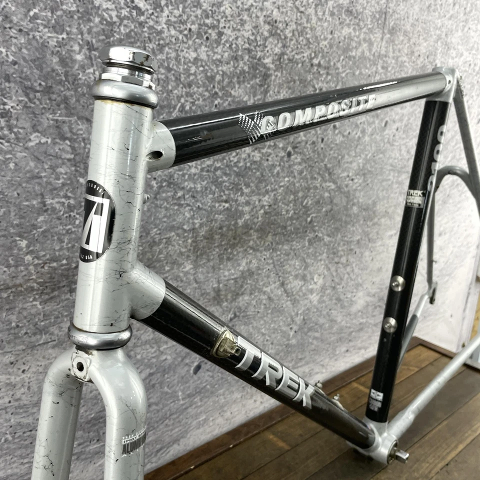 Cuadro de carretera Trek 2100 vintage 57 cm Easton compuesto de carbono EE. UU. 700c 126 Foto 4 de 4