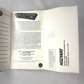 Arcade's Greatest Hits: Atari Collection Sega Saturn CIB Complete Reg Card