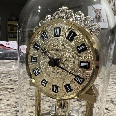 Clock Hettich quartz Baby Anniversary Clock West Germany Working
