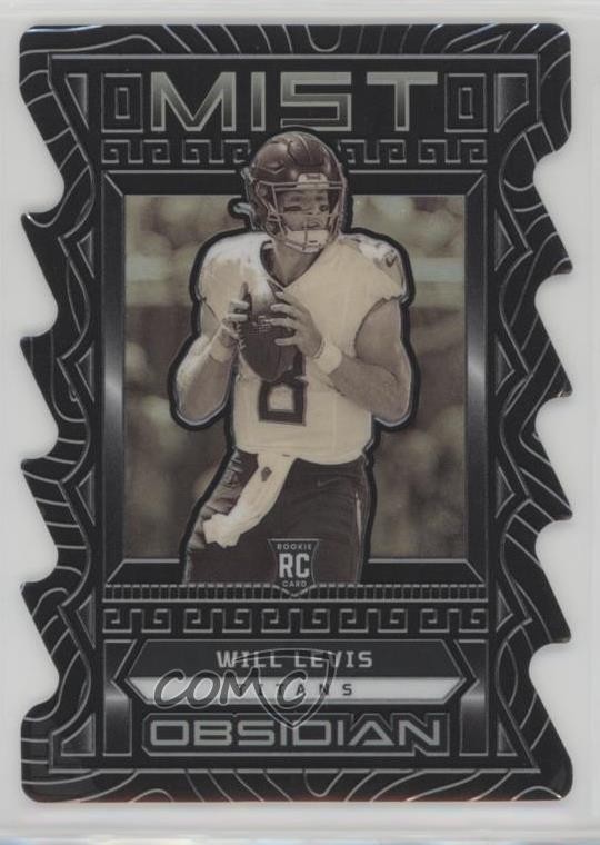 2023 Panini Obsidian Mist Will Levis #1 Rookie RC
