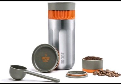 Wacaco Pipamoka Tragbare Kaffeemaschine, Mini Reisekaffeemaschine, Isoliert