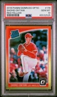 2018 Donruss Optic #176 Shohei Ohtani Red/Yellow Rookie RC **GEM MINT** PSA 10