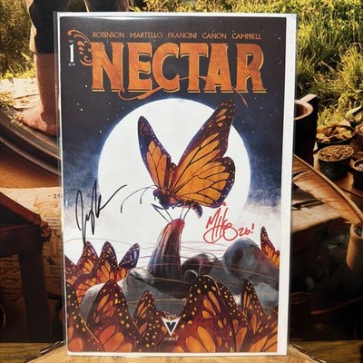 NECTAR #1 COVER A 1st Print SIGNED BY ROBINSON AND GOODWIN. 