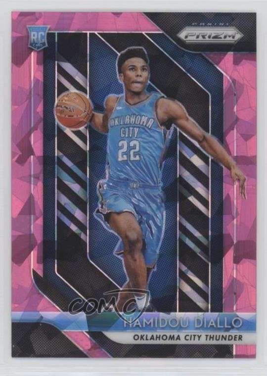 2018-19 Panini Prizm Pink Ice Prizm Hamidou Diallo #9 5xx