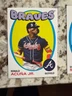 2023 TOPPS THROWBACK THURSDAY TBT 1971-72 HOCKEY CARD BRAVES RONALD ACUNA JR #41