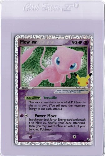 Mew ex Celebrations Classic Collection 88/92 2021 Pokemon Card Holo