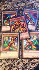 Exodia the Forbidden One 1st Edition 5 Card Set Yu-Gi-Oh Spellcaster Effect