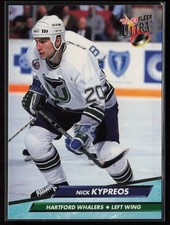 1992-93 Fleer Ultra #301 Nick Kypreos Hartford Whalers NM