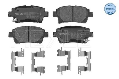 MEYLE 025 235 1015/W Bremsbelagsatz, Scheibenbremse für TOYOTA