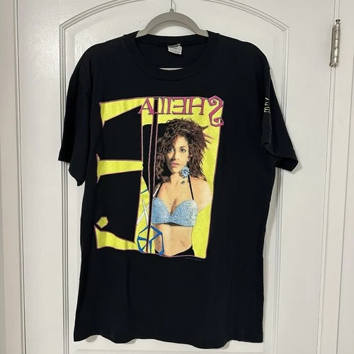Sheila E Lovesexy Tour Concert Promo Shirt, siz 1980s vintage concert t-shirt, vintage, size XL, single stitch, B+ condition