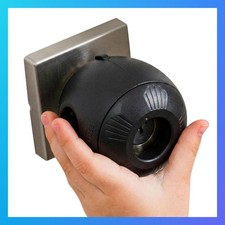 Child Safety Door Knob Cover 4 Pack Hard-to-Remove Dual-Lock Handle Covers Reusa