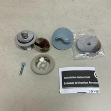 ProFlo 1.5" Lift & Turn Tub Drain Kit Chrome Finish Model PFW0350